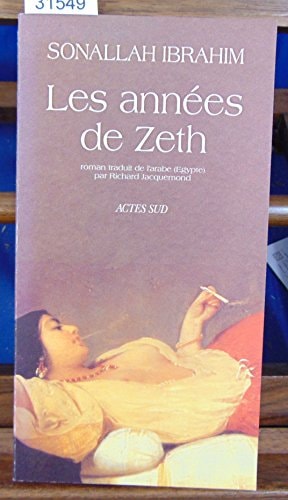 LES ANNEES DE ZETH, de Ibrahim | portada del libro