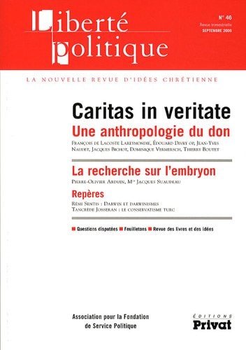 LIBERTE POLITIQUE N46 SEPT2009, de Thierry Boutet | portada del libro
