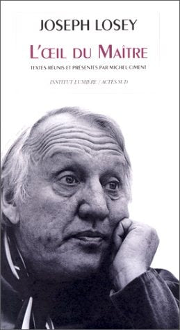 L'OEIL DU MAITRE, de Joseph Losey | portada del libro