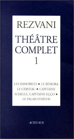 THEATRE COMPLET I, de Rezvani | portada del libro