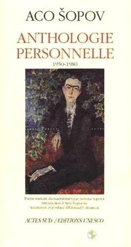 ANTHOLOGIE PERSONNELLE, de Sopov | portada del libro