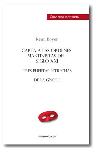 Cuaderno Martinista I, de Boyer | portada del libro