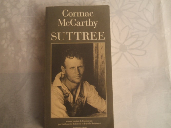 SUTTREE, de Cormac McCarthy | portada del libro