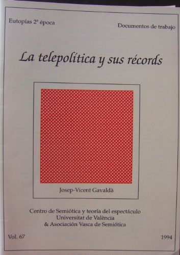 TELEPOLITICA Y SUS RECORDS, de GAVALDA | portada del libro