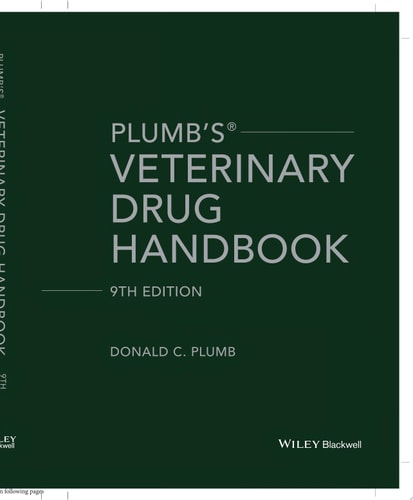 PLUMBS VETERINARY DRUG HANDBOOK DESK 9TH EDITION, de Donald C. Plumb | portada del libro