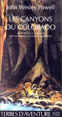LES CANYONS DU COLORADO, de John Wesley Powell | portada del libro
