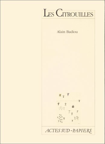 LES CITROUILLES, de Badiou | portada del libro