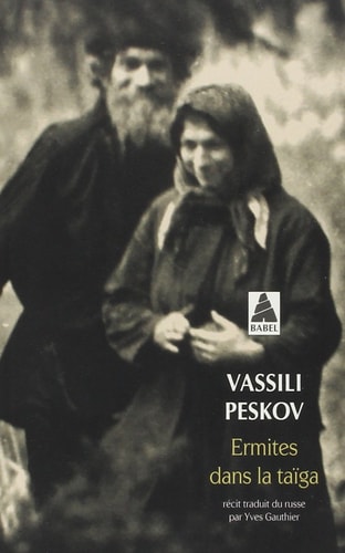 ERMITES DANS LA TAIGA, de Vassili Peskov | portada del libro