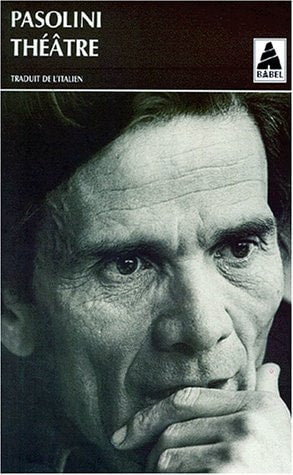 THEATRE, de Pier Paolo Pasolini | portada del libro