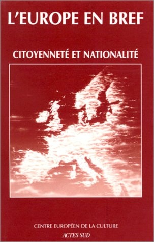 CITOYENNETE ET NATIONALITE, de Pierre Garrone | portada del libro