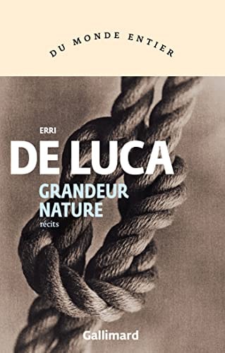 GRANDEUR NATURE, de Erri de Luca | portada del libro