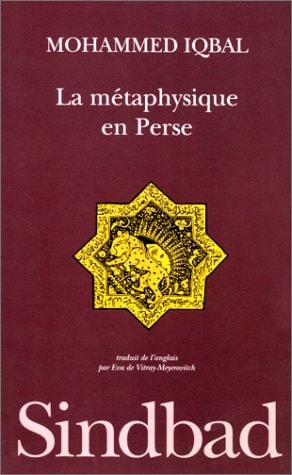 LA METAPHYSIQUE EN PERSE, de Muḥammad Iqbāl | portada del libro