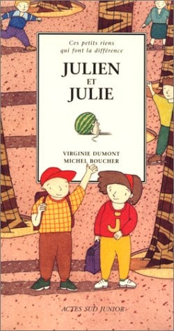 JULIEN ET JULIE, de Virginie Dumont | portada del libro