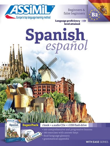 SPANISH ALUMNO+CD4+USB | portada del libro