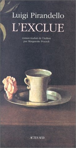 L'EXCLUE, de Luigi Pirandello | portada del libro