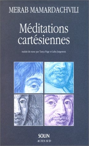 MEDITATIONS CARTESIENNES, de Merab Mamardachvili | portada del libro