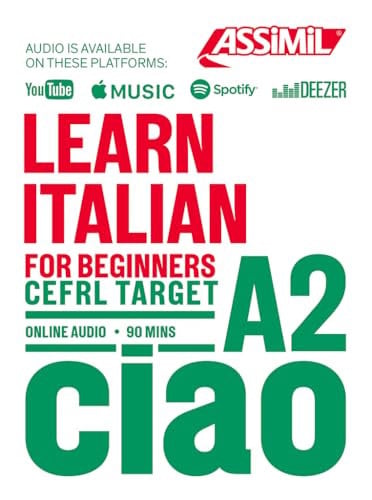 LEARN ITALIAN : FOR BEGINNERS, CEFRL TARGET A2, de  | portada del libro
