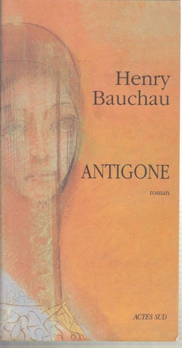ANTIGONE, de Bauchau | portada del libro