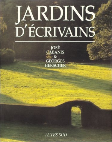 JARDINS DECRIVAINS, de Cabanis | portada del libro