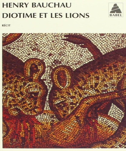 DIOTIME ET LES LIONS, de Bauchau | portada del libro
