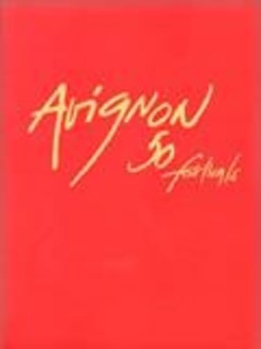 AVIGNON CINQUANTE FESTIVALS, de Claire David | portada del libro