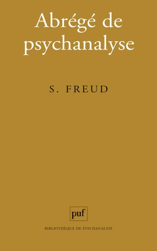 BREGE DE PSYCHANALYSE, de Sigmund Freud | portada del libro