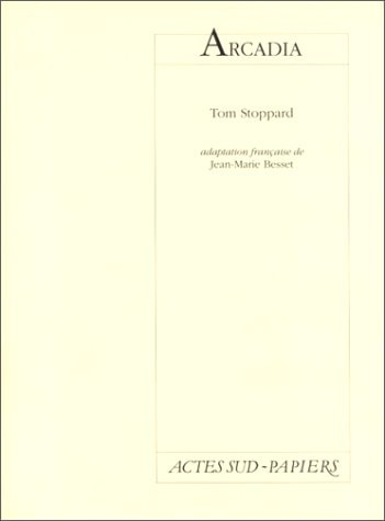 ARCADIA, de Tom Stoppard | portada del libro