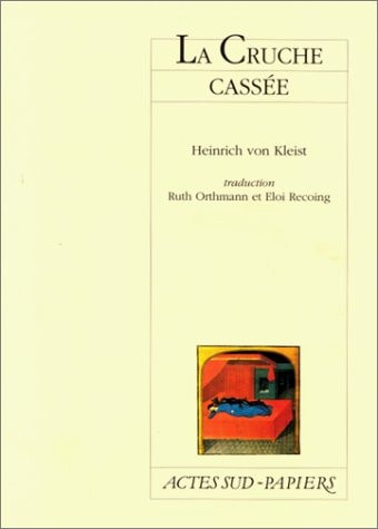 LA CRUCHE CASSEE, de Heinrich von Kleist | portada del libro