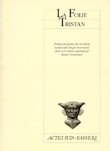 LA FOLIE TRISTAN, de Anonyme | portada del libro