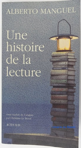 UNE HISTOIRE DE LA LECTURE, de Alberto Manguel | portada del libro