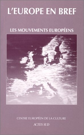 LES MOUVEMENTS EUROPEENS, de Gérard de Puymège | portada del libro