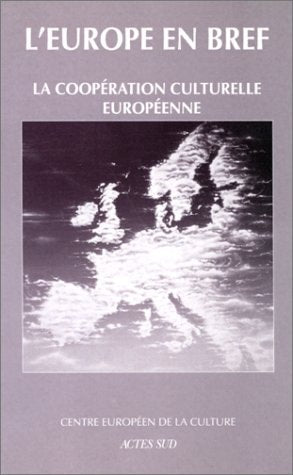 COOPERATION CULTURELLE EUROPEENNE, ORIGINES, REALISATIONS ET, de Grosjean | portada del libro