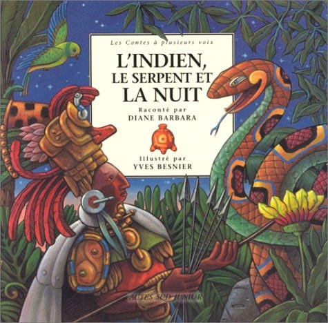 L'INDIEN, LE SERPENT ET LA NUIT, de Diane Barbara | portada del libro