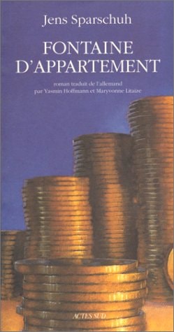 FONTAINE DAPPARTEMENT, de Jens Sparschuh | portada del libro