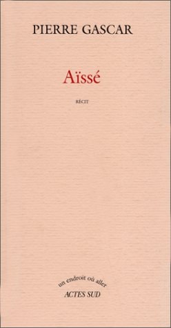 AISSE, de Gascar | portada del libro