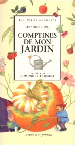 COMPTINES DE MON JARDIN, de Monique Hion | portada del libro