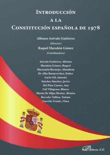 Introducción a la Constitución española de 1978, de AREVALO GUTIERREZ | portada del libro