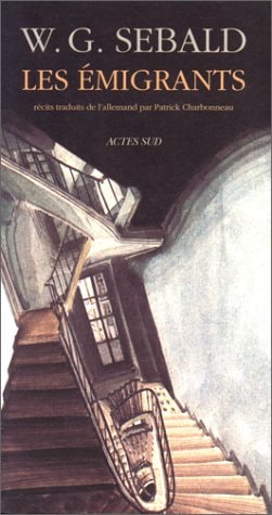 LES EMIGRANTS, de Winfried Georg Sebald | portada del libro