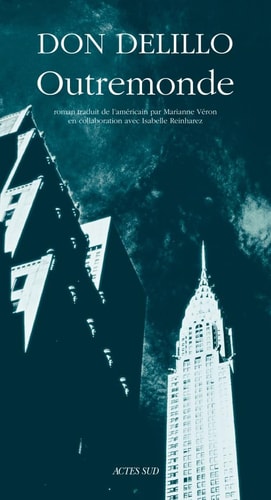 OUTREMONDE, de Don DeLillo | portada del libro