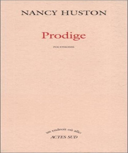 PRODIGE, de Huston | portada del libro