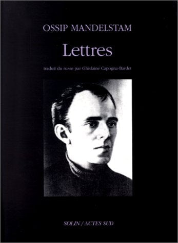 LETTRES, de Osip Mandelʹshtam | portada del libro