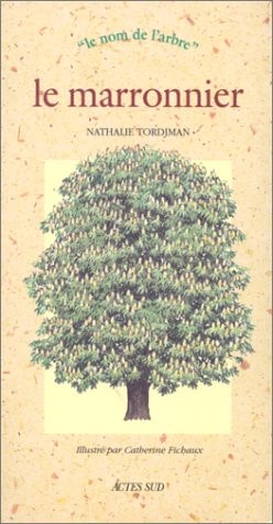 LE MARRONNIER, de Nathalie Tordjman | portada del libro