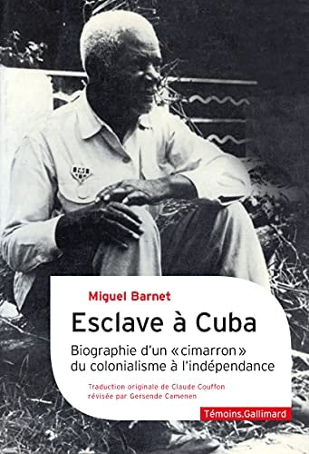 ESCLAVE A CUBA, de Miguel Barnet | portada del libro