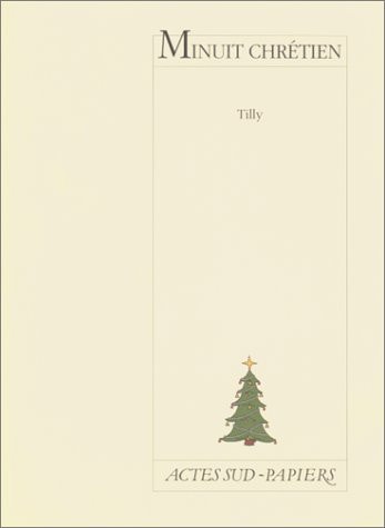 MINUIT CHRETIEN, de Tilly | portada del libro