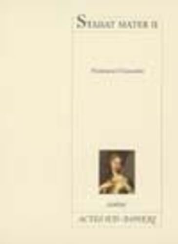 STABAT MATER, de Normand Chaurette | portada del libro
