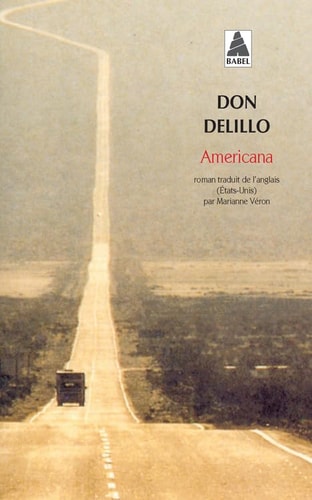 AMERICANA, de Don DeLillo | portada del libro