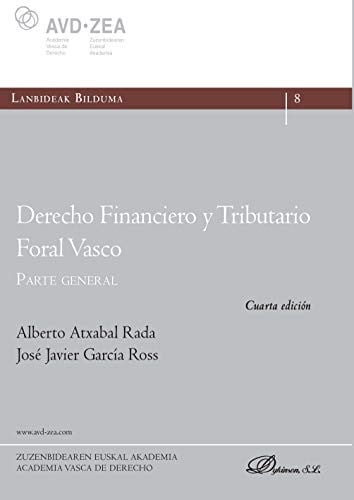 Derecho Financiero y Tributario Foral Vasco, de Atxabal Rada | portada del libro