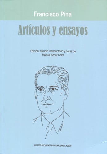 ARTICULOS Y ENSAYOS, de PINA BROTONS | portada del libro
