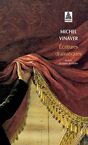 ECRITURES DRAMATIQUES, de Michel Vinaver | portada del libro