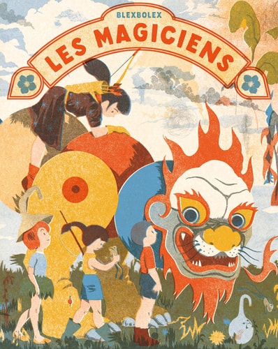 LES MAGICIENS, de Blexbolex | portada del libro